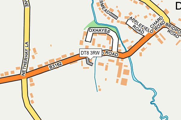 DT8 3RW map - OS OpenMap – Local (Ordnance Survey)
