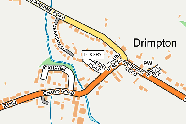 DT8 3RY map - OS OpenMap – Local (Ordnance Survey)