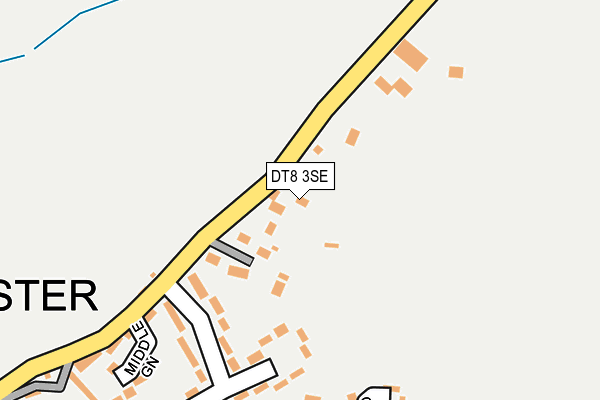 DT8 3SE map - OS OpenMap – Local (Ordnance Survey)