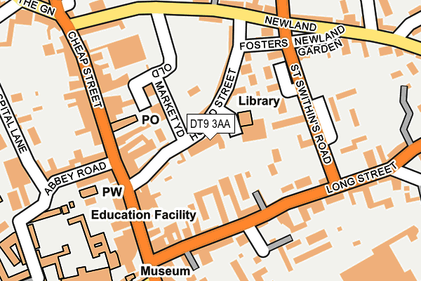 Map of JSS (SHERBORNE) LTD at local scale