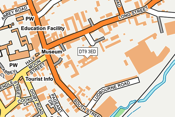 DT9 3ED map - OS OpenMap – Local (Ordnance Survey)