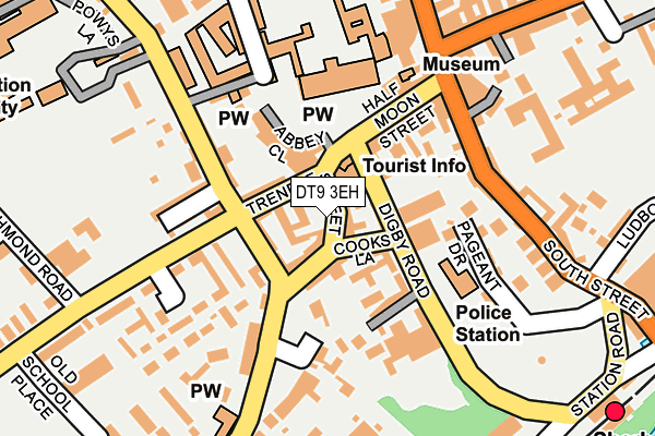 DT9 3EH map - OS OpenMap – Local (Ordnance Survey)