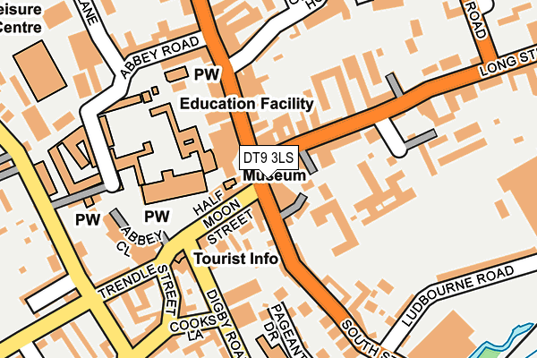 DT9 3LS map - OS OpenMap – Local (Ordnance Survey)