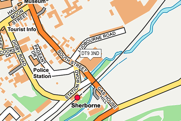 DT9 3ND map - OS OpenMap – Local (Ordnance Survey)