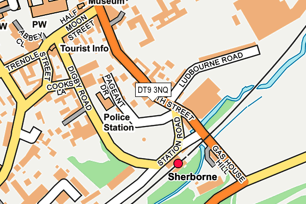 DT9 3NQ map - OS OpenMap – Local (Ordnance Survey)