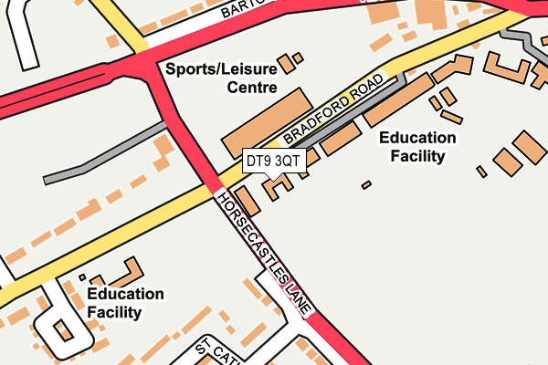 DT9 3QT map - OS OpenMap – Local (Ordnance Survey)