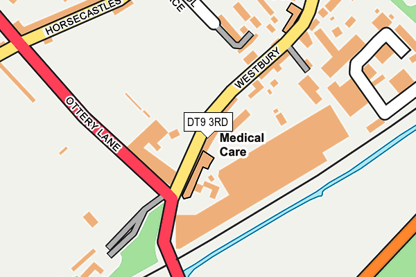 DT9 3RD map - OS OpenMap – Local (Ordnance Survey)