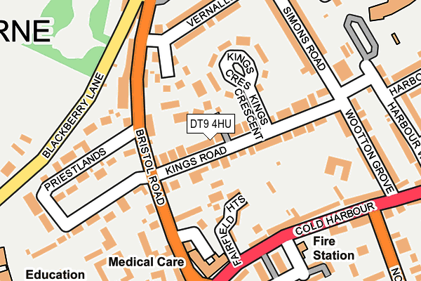 Map of DIVA (LONG STREET) LTD at local scale