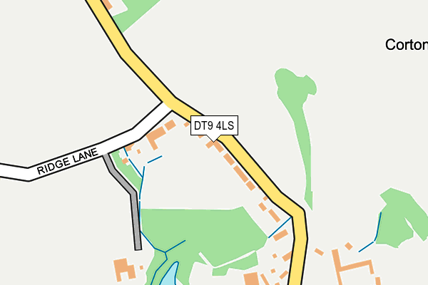 DT9 4LS map - OS OpenMap – Local (Ordnance Survey)