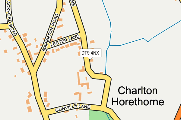 DT9 4NX map - OS OpenMap – Local (Ordnance Survey)