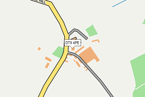 DT9 4PE map - OS OpenMap – Local (Ordnance Survey)