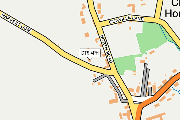 DT9 4PH map - OS OpenMap – Local (Ordnance Survey)