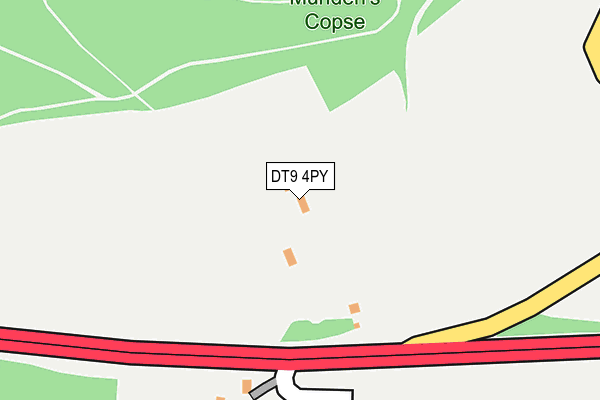 DT9 4PY map - OS OpenMap – Local (Ordnance Survey)