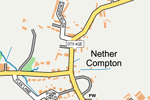 DT9 4QE map - OS OpenMap – Local (Ordnance Survey)