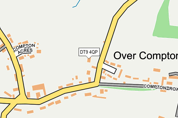 DT9 4QP map - OS OpenMap – Local (Ordnance Survey)