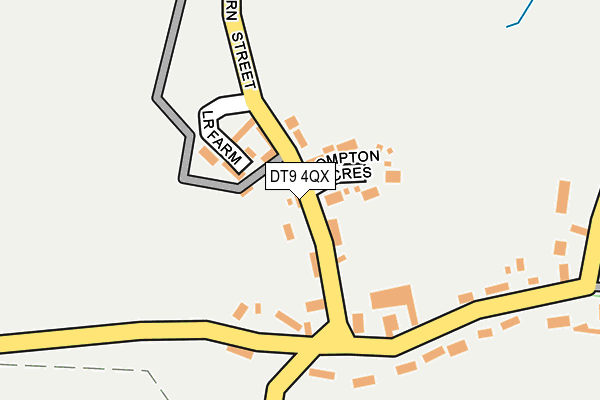 DT9 4QX map - OS OpenMap – Local (Ordnance Survey)