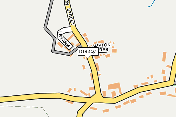 DT9 4QZ map - OS OpenMap – Local (Ordnance Survey)