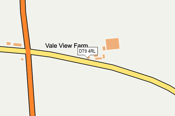 DT9 4RL map - OS OpenMap – Local (Ordnance Survey)