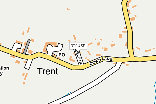 DT9 4SP map - OS OpenMap – Local (Ordnance Survey)