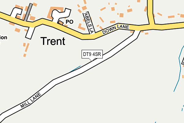 DT9 4SR map - OS OpenMap – Local (Ordnance Survey)