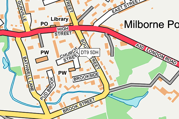 Map of FRIDAY AERO SERVICES LTD at local scale