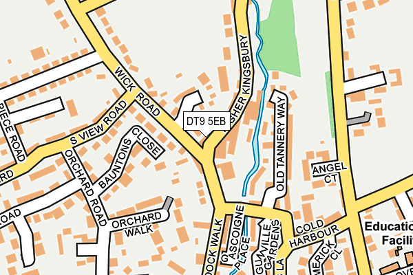 DT9 5EB map - OS OpenMap – Local (Ordnance Survey)