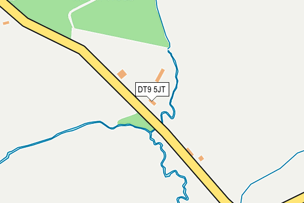 DT9 5JT map - OS OpenMap – Local (Ordnance Survey)