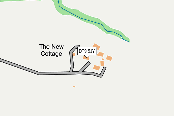 DT9 5JY map - OS OpenMap – Local (Ordnance Survey)