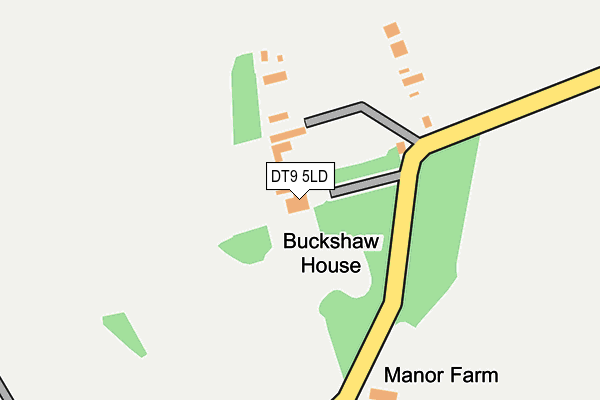 DT9 5LD map - OS OpenMap – Local (Ordnance Survey)