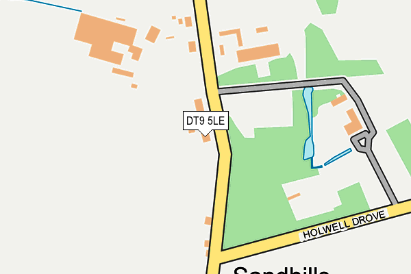 DT9 5LE map - OS OpenMap – Local (Ordnance Survey)