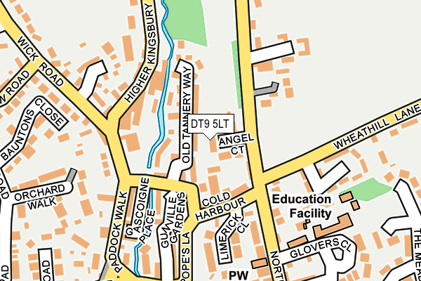 DT9 5LT map - OS OpenMap – Local (Ordnance Survey)