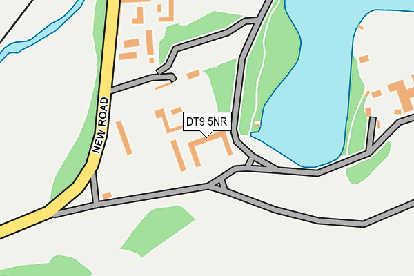 DT9 5NR map - OS OpenMap – Local (Ordnance Survey)