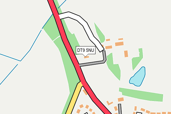 DT9 5NU map - OS OpenMap – Local (Ordnance Survey)