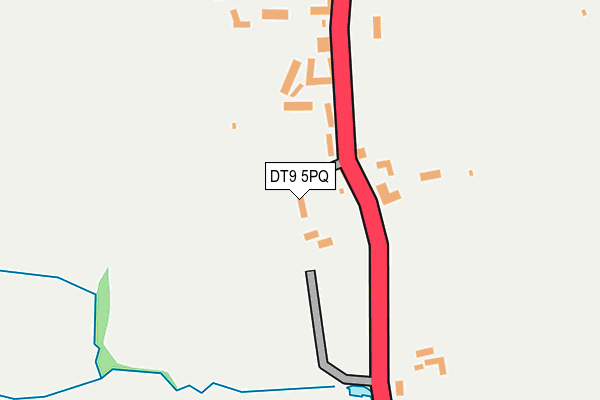 DT9 5PQ map - OS OpenMap – Local (Ordnance Survey)