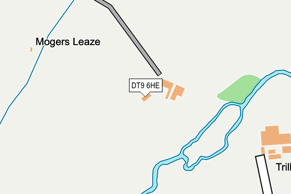 DT9 6HE map - OS OpenMap – Local (Ordnance Survey)