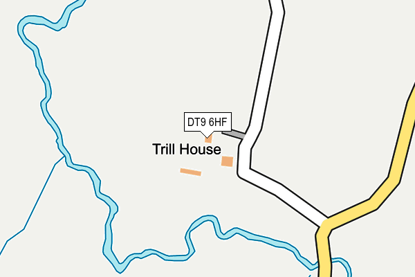 DT9 6HF map - OS OpenMap – Local (Ordnance Survey)