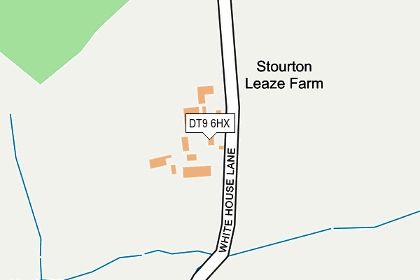 DT9 6HX map - OS OpenMap – Local (Ordnance Survey)
