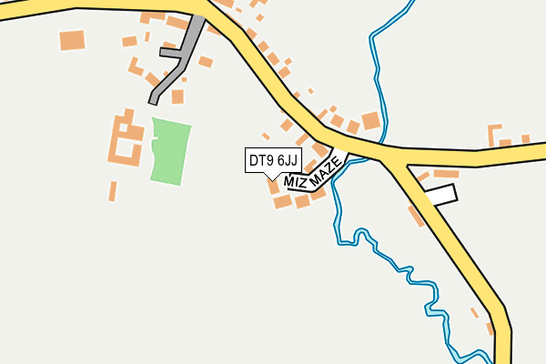 DT9 6JJ map - OS OpenMap – Local (Ordnance Survey)