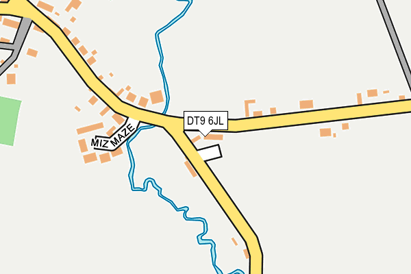DT9 6JL map - OS OpenMap – Local (Ordnance Survey)