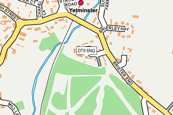 DT9 6NQ map - OS OpenMap – Local (Ordnance Survey)