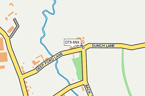 DT9 6NX map - OS OpenMap – Local (Ordnance Survey)