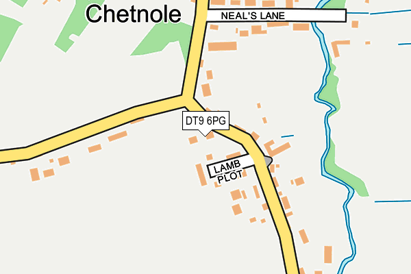 DT9 6PG map - OS OpenMap – Local (Ordnance Survey)