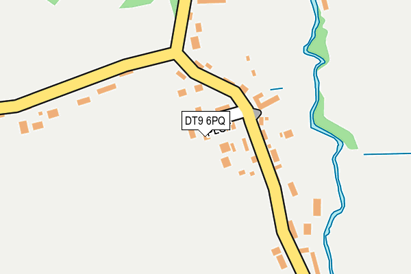DT9 6PQ map - OS OpenMap – Local (Ordnance Survey)