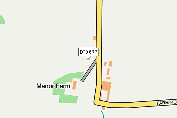 DT9 6RP map - OS OpenMap – Local (Ordnance Survey)