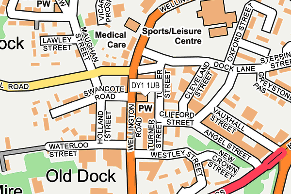 Map of ELIZABETH LODGE LIMITED at local scale