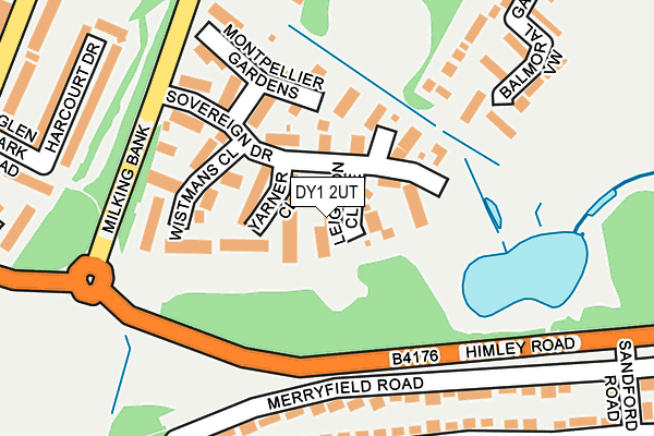 DY1 2UT map - OS OpenMap – Local (Ordnance Survey)