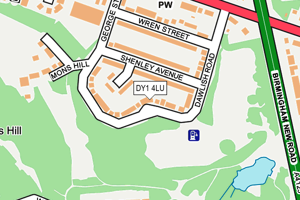 Map of USER PAYS SERVICES LTD at local scale