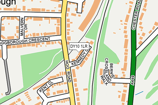 DY10 1LR map - OS OpenMap – Local (Ordnance Survey)