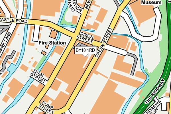 DY10 1RD map - OS OpenMap – Local (Ordnance Survey)