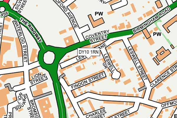 DY10 1RN map - OS OpenMap – Local (Ordnance Survey)